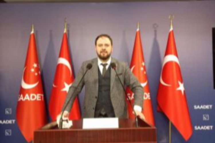 Saadet Partisi Gemlik İlçe Başkanı Ahmet Vakkas Yıldız, geçtiğimiz gün
