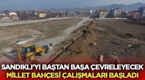 Sandıklı Millet Bahçesi alanında bulunan enerji nakil hatları OEDAŞ tarafından