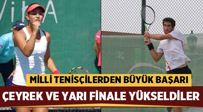 Milli tenisçiler Cem İlkel ve Ayla Aksuu0027dan büyük başarı! u2013 Afyon 