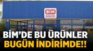BİM’de her Cuma günü indirimli ürünlerin satıiı yapılmaktadır. ! 10