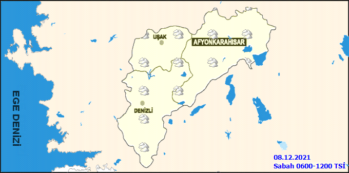 Bölge geneli parçalı çok bulutlu,aralıklı sağanak yağışlı geçeceği tahmin ediliyor.Bu