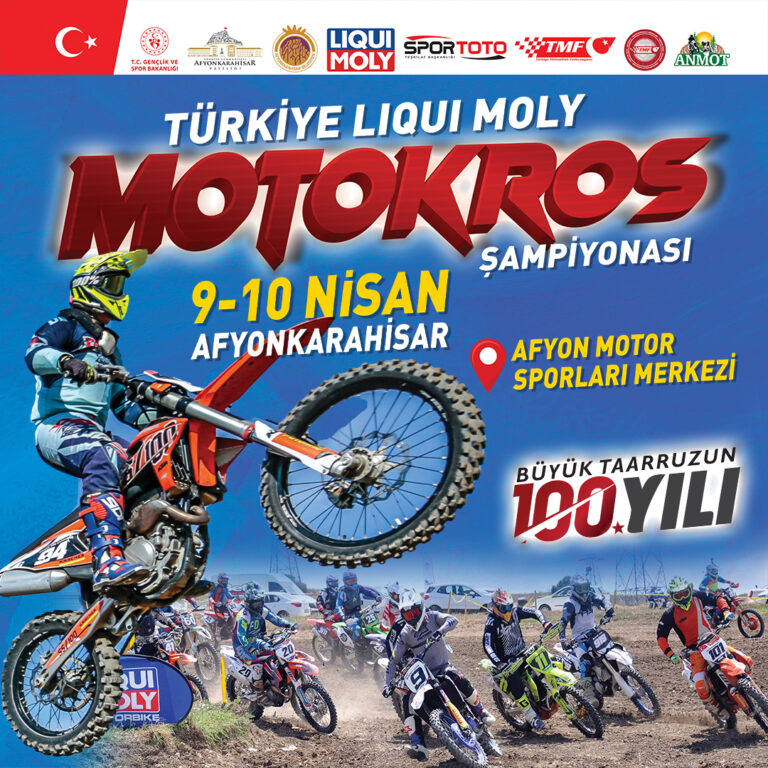 TÜRKİYE LIQUI MOLY MOTOKROS ŞAMPİYONASI 9-10 NİSAN´DA