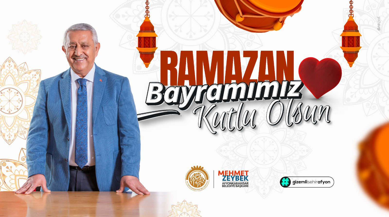 BAKAN ZEYBEK’TEN BAYRAM MESAJI           Belediye Bakanmz Mehmet Zeybek, Ramazan