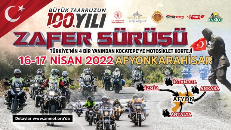 ZAFER SÜRÜŞÜ 16-17 NİSAN’DA AFYONKARAHİSAR’DA