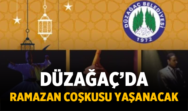 On bir ayın sultanı mübarek Ramazan ayı nedeniyle Düzağaç Belediyesi