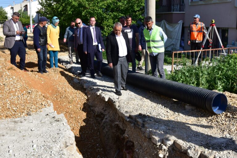UYDUKENT’E 50 MİLYONLUK DEV YAĞMUR SUYU HATTI