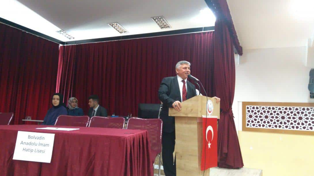 “İmam Hatipler Yarışıyor” Mesleki Bilgi Yarışması Yapıldı… Anadolu  imam hatip