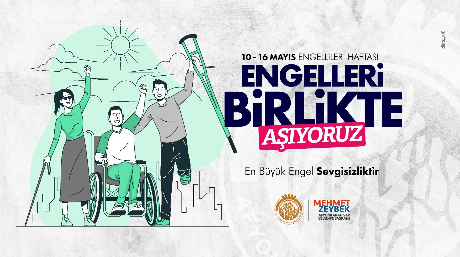 ZEYBEK BAKAN’DAN ENGELLLER HAFTASI MESAJI            Belediye Bakanmz Mehmet Zeybek,