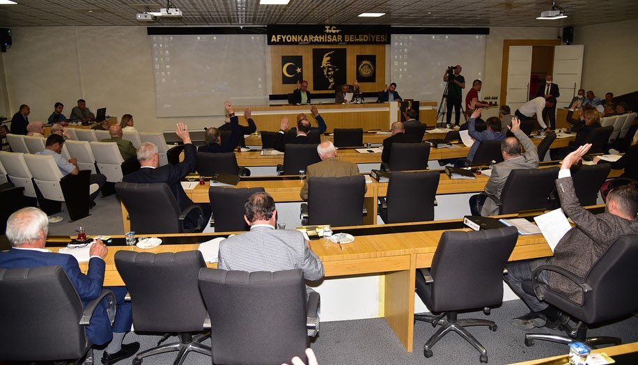 BELEDYE MECLS 1 HAZRAN’DA TOPLANIYOR  AFYONKARAHSAR BELEDYE BAKANLIINDAN LAN Belediye