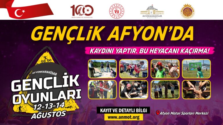 GENÇLİK AFYON´DA BULUŞUYOR