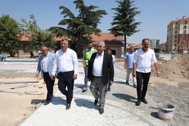 ZEYBEK BAŞKAN YATIRIMLARI YERİNDE İNCELEDİ