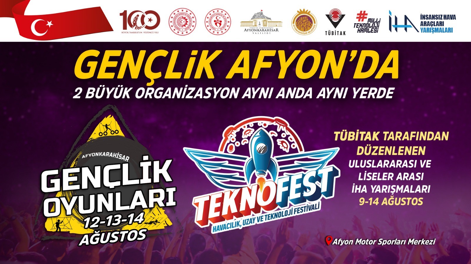 AFYONKARAHSAR’DA TEKNOFEST RÜZGÂRI lklerin ehri Afyonkarahisar’da TEKNOFEST rüzgar esecek. lk