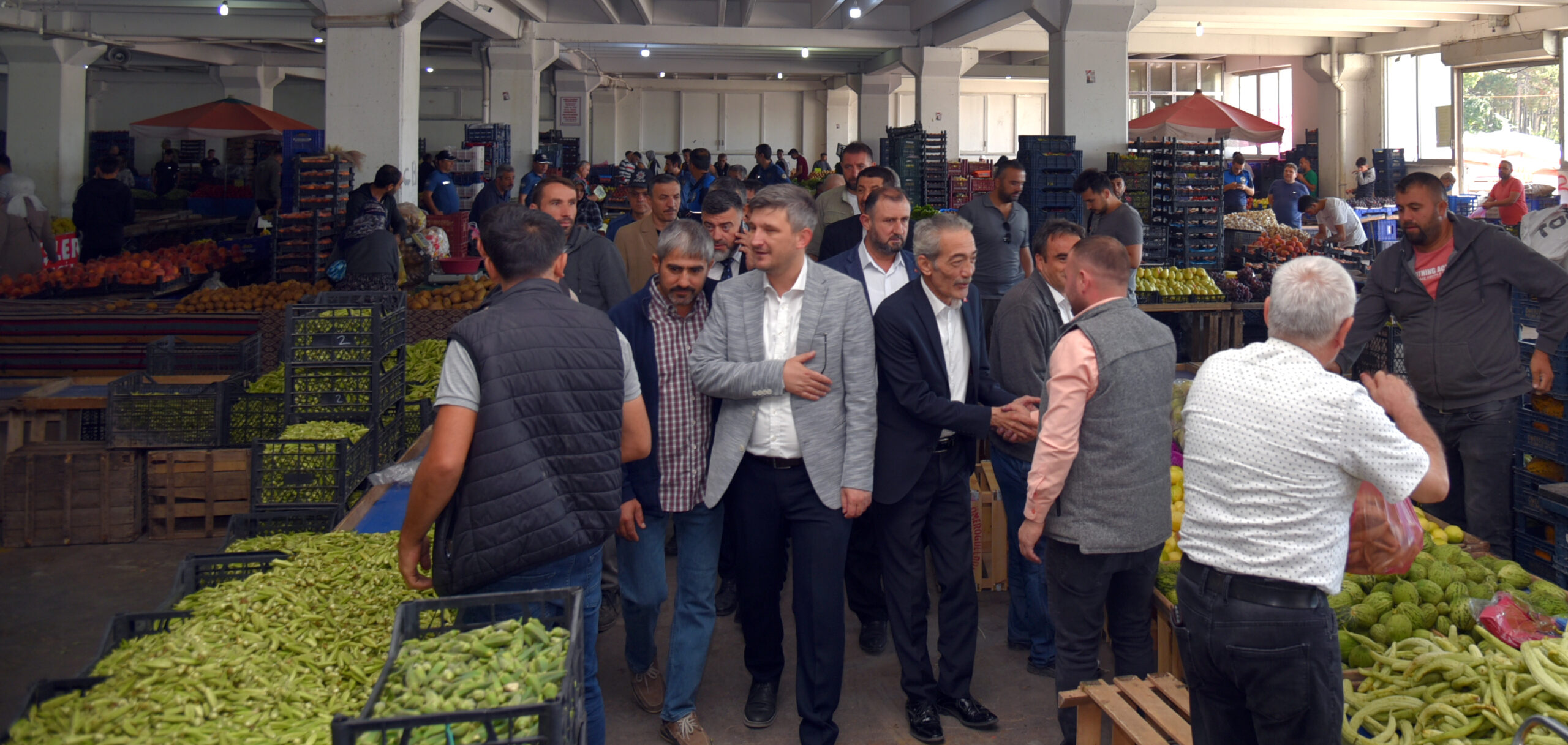 PAZARYER ESNAFINA AHLK HAFTASI ZYARET            Ahilik Haftas nedeni ile