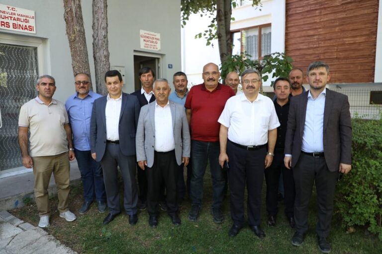 ZEYBEK BAŞKAN GÜVENEVLER MAHALLESİ´Nİ ZİYARET ETTİ