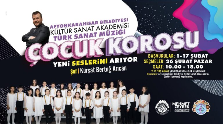 ÇOCUK KOROSU YENİ SESLERİNİ ARIYOR