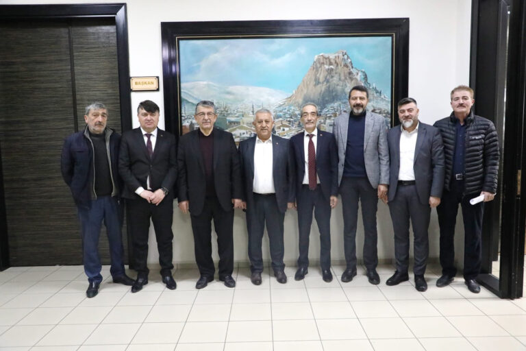 ODA BAŞKANLARINDAN ZEYBEK BAŞKAN´A ZİYARET