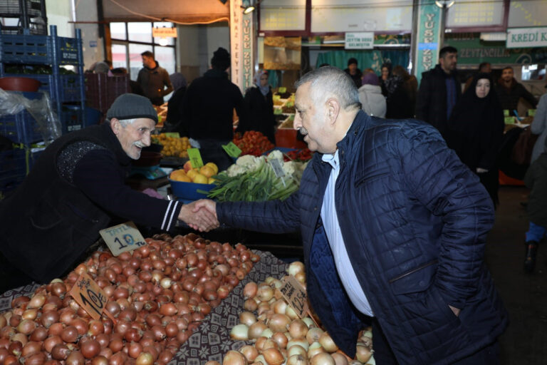 PAZARCI ESNAFINA ZİYARET