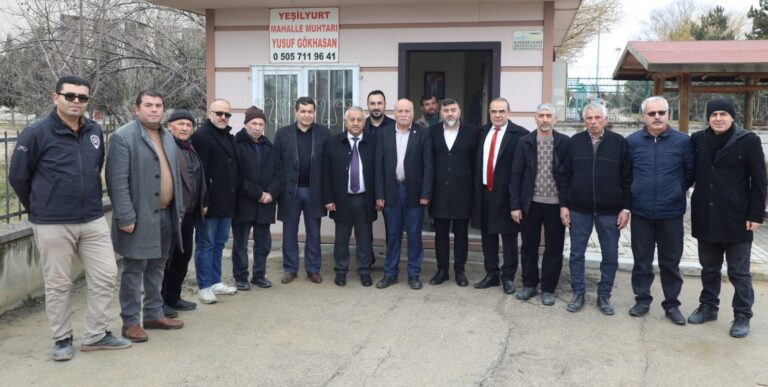 ZEYBEK BAŞKAN´DAN YEŞİLYURT MAHALLESİ´NE ZİYARET
