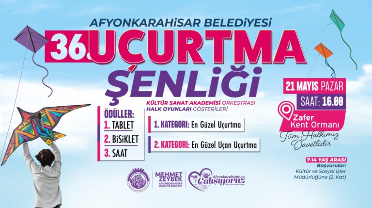 36. UÇURTMA ŞENLİĞİ BAŞLIYOR