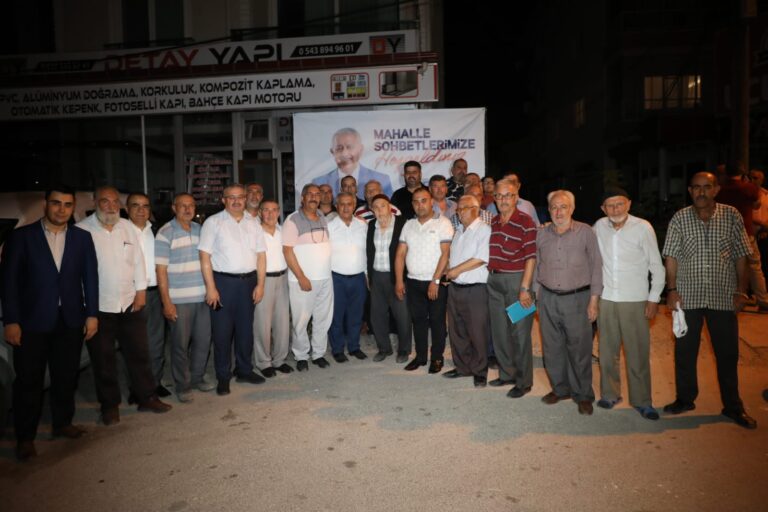 ZEYBEK BAŞKAN´LA MAHALLE BULUŞMALARI BAŞLADI