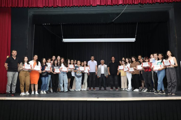 TİYATRO KURSUMUZ TAMAMLANDI