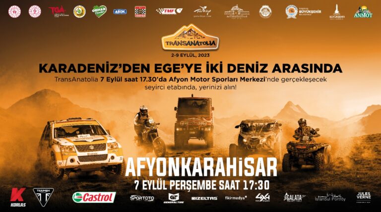 TRANSANATOLİA 7. GÜNÜNDE AFYON HALKIYLA BULUŞUYOR