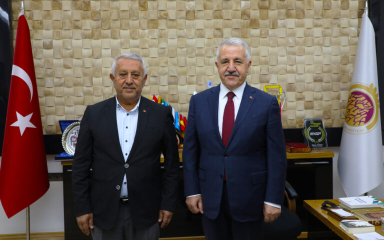 ARSLAN´DAN ZEYBEK BAŞKAN´A ZİYARET
