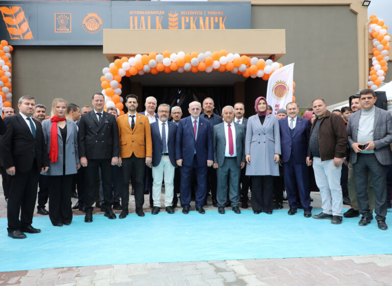 HALK EKMEK FABRİKASI GÖRKEMLİ BİR TÖRENLE AÇILDI