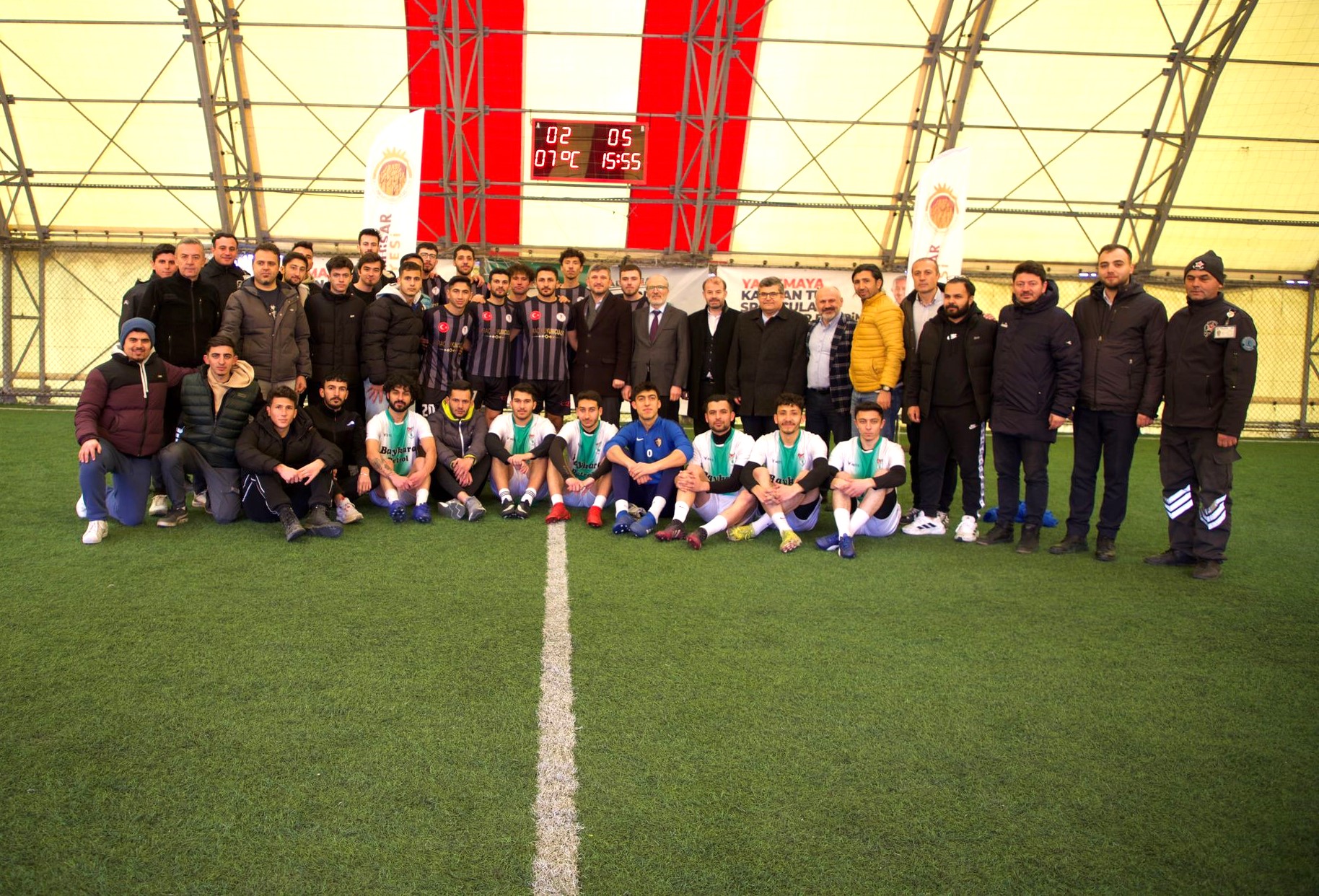 ÖDÜLLÜ FUTBOL TURNUVASI SONA ERD          