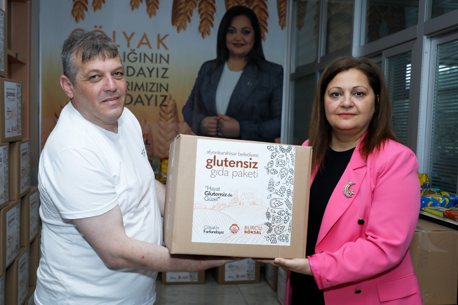 BAÞKANIMIZ BURCU KÖKSAL’DAN ÇÖLYAK HASTALARIMIZA MÜJDE GLÜTENSÝZ GIDALAR MALÝYETÝNE SATIÞA