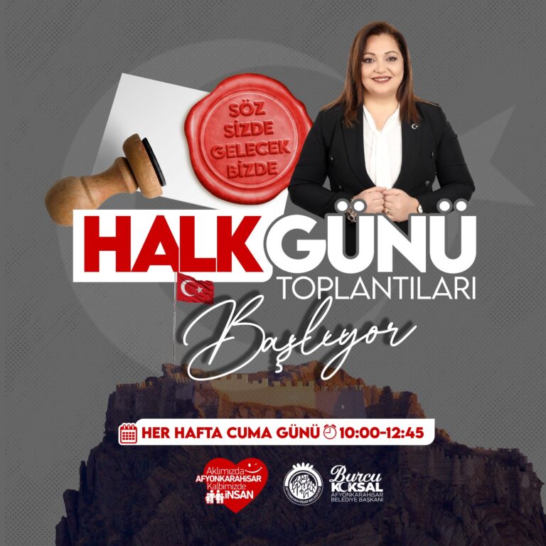 BELEDİYE´DE HALK GÜNÜ DÖNEMİ BAŞLIYOR