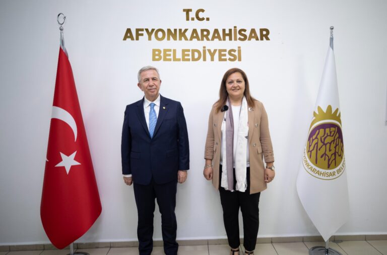 ANKARA BÜYÜKŞEHİR BELEDİYE BAŞKANI MANSUR YAVAŞ´TAN BELEDİYEMİZE ZİYARET 