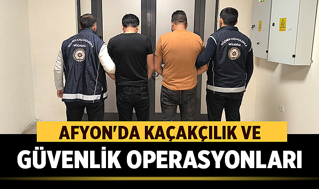 Afyon’da Göçmen Kaçakçılığı Operasyonu: Aranan İsimler Yakalandı – Asayiş Afyonkarahisar İl Emniyet Müdürlüğü, suçluların yakalanması ve kamu güvenliğinin sağlanması