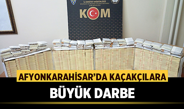 Afyonkarahisar’da Kaçakçılıkla Mücadelede Büyük Darbe: 8 Şüpheli Gözaltında – Asayiş Afyonkarahisar İl Emniyet Müdürlüğü ekipleri, kaçakçılıkla mücadele kapsamında il genelinde