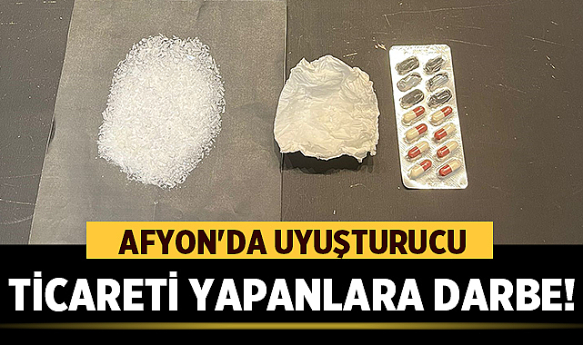 Afyonkarahisar’da Uyuşturucu Operasyonu: 2 Şüpheli YakalandıAfyonkarahisar İl Emniyet Müdürlüğü ekipleri,