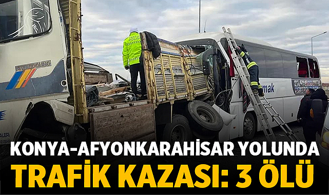 Afyonkarahisar Yolunda Zincirleme Kaza: 3 Ölü, 24 Yaralı – Asayiş 35 Yolculu Otobüs Park Halindeki Araçlara ÇarptıKazayın meydana geldiği saat