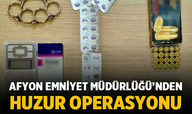 Afyon’da Emniyet Ekiplerinden Huzur Operasyonu: Çok Sayıda Gözaltı Var – Asayiş Emniyet güçlerinin titizlikle yürüttüğü operasyonlar, aranan şahısların yakalanmasından hırsızlık olaylarının
