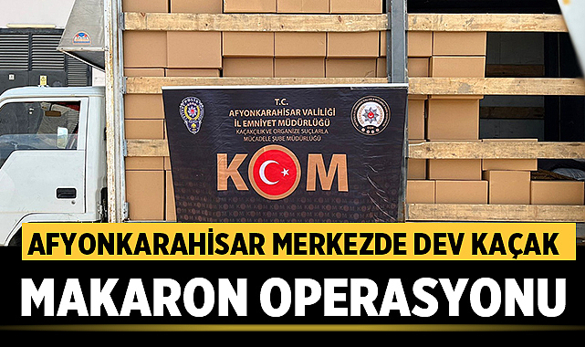 Afyonkarahisar ‘da Dev Kaçak Makaron Operasyonu: 2.8 Milyon Adet Ele Geçirildi – Asayiş Afyonkarahisar İl Emniyet Müdürlüğü, kaçakçılık faaliyetlerini engelleme ve suç unsurlarını