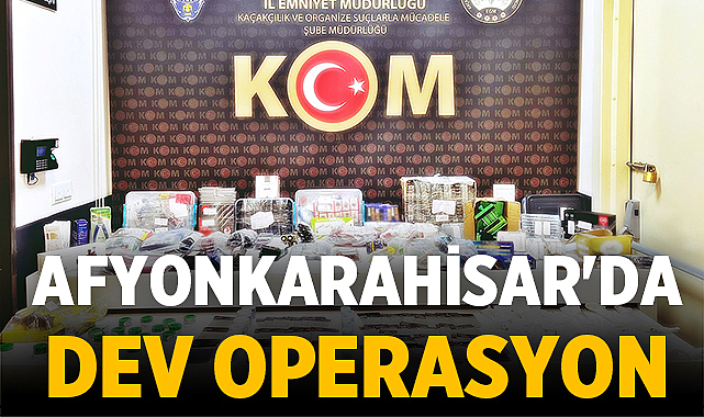 Afyonkarahisar’da Dev Operasyon: Bir Araçta 15 Binin Üzerinde Telefon Parçası Ele Geçirildi! – Asayiş Afyonkarahisar İl Emniyet Müdürlüğü ekipleri, kent merkezinde şüpheli hareketleri nedeniyle