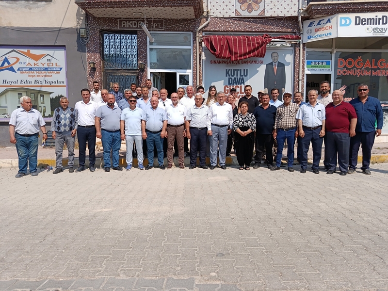 AK Parti Afyonkarahisar İl Başkanı Av. Turgay Şahin ve Milletvekili