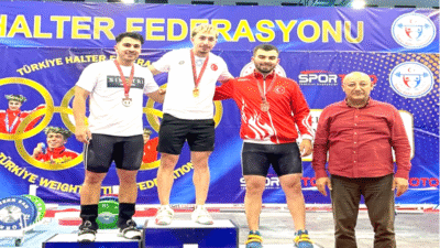 Afyon Gençlik Spor Kulübü sporcusu Hasan Sait Emrem, Samsun'daki Büyükler