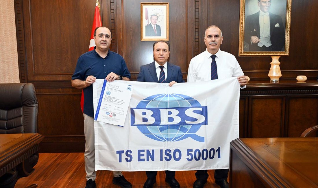 Afyon Kocatepe Üniversitesi, enerji verimliliğindeki sürdürülebilir başarısıyla TS EN ISO