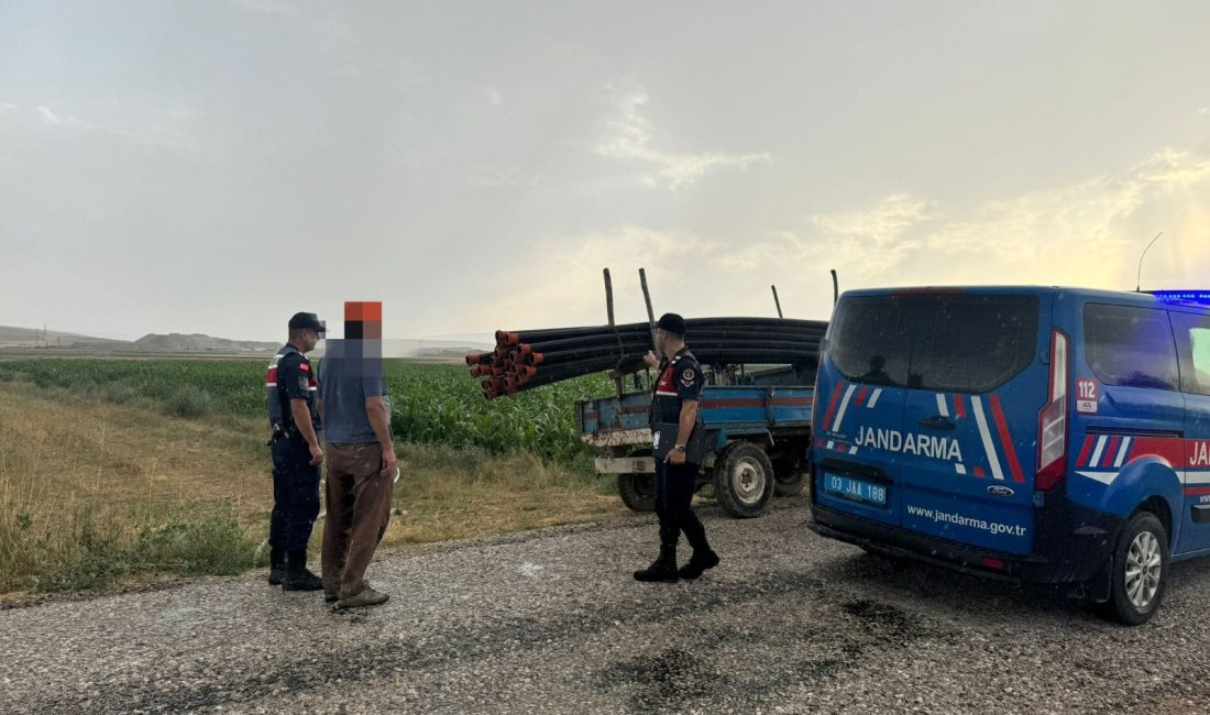 Afyonkarahisar İl Jandarma Komutanlığı, Eber Gölü’nü besleyen Akarçay Havzası üzerindeki