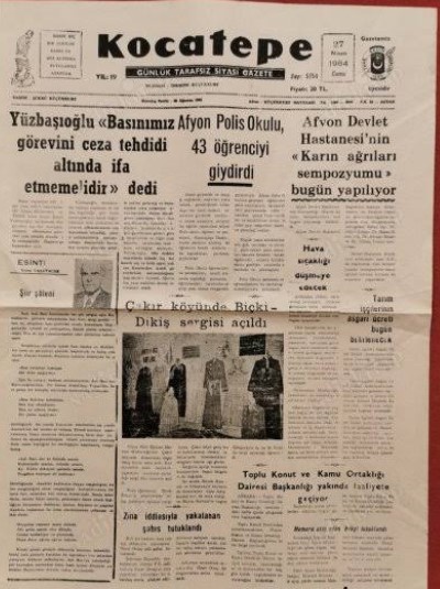 Afyonkarahisar’ın Gururu Kocatepe Gazetesi’ 61’Yaşında. Kocatepe Gazetesi 61 yıldır kaliteli, tarafsız, ilkeli ve objektif yayın
