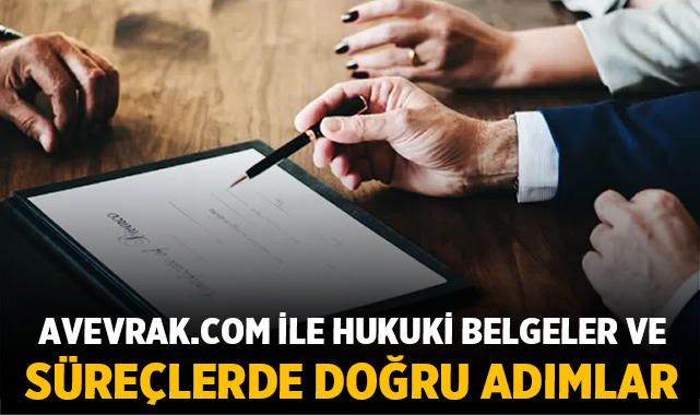 AvEvrak.com ile Hukuki Belgeler ve Süreçlerde Doğru Adımlar Hukuki süreçler, hem bireyler hem de kurumlar için karmaşık ve