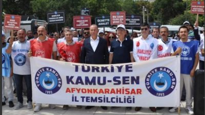 Bugün burada yalnızca kendi geleceğimiz için değil, 4 milyon kamu