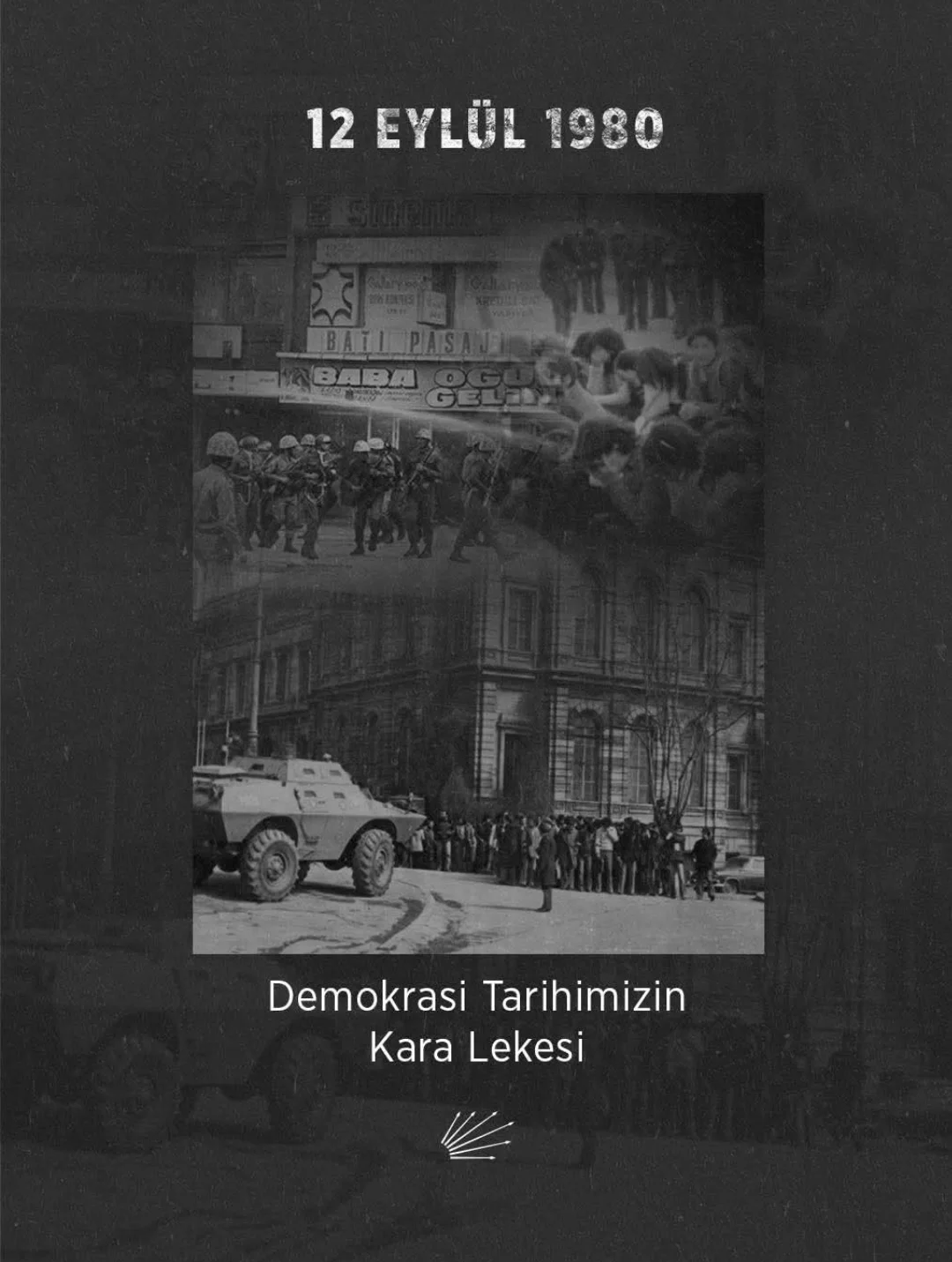 CHP Afyonkarahisar'dan 12 Eylül Darbesi'ne Sert Tepki