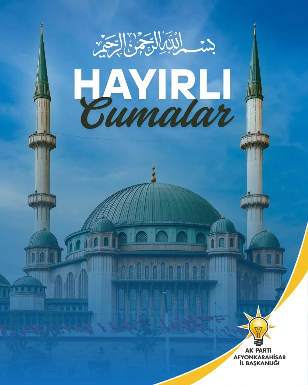 Afyonkarahisar'da AK Parti'den Cuma Mesajı
