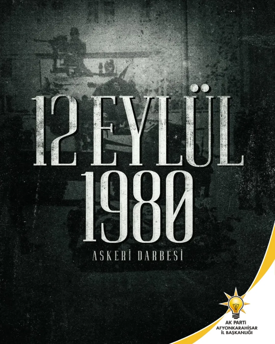 Afyonkarahisar'da 12 Eylül Anması: Demokrasi Vurgusu