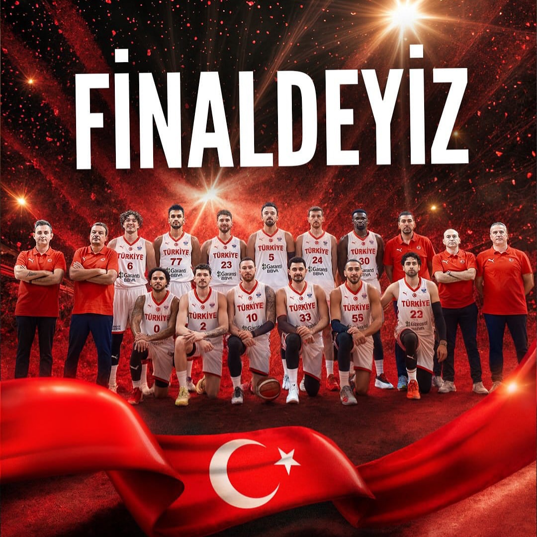 Basketbol Milli Takımı, Avrupa Şampiyonası'nda Finale Yükseldi